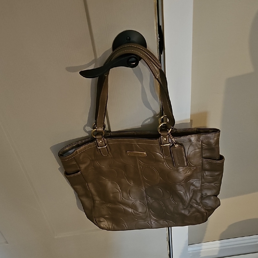 Coach Brown Tote Bag